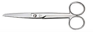 Vernickelte Schere  - Nippes Solingen Bandage Scissors  — Bild N1