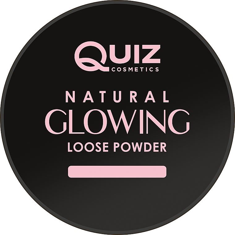 Gesichtspuder - Quiz Cosmetics Natural Glowing Loose Powder — Bild N1