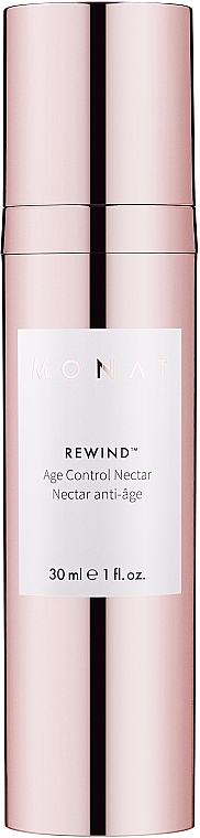 Feuchtigkeitsspendendes, glättendes und tonisierendes Anti-Aging Gesichtsserum für mehr Hautelastizität - Monat Rewind Age Control Nectar