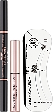 Set - Anastasia Beverly Hills Brow Beginners Kit Taupe (br/Pencil/0.2g + Gel/Mini/2.5ml + Stencils) — Bild N2