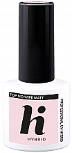 Düfte, Parfümerie und Kosmetik Nagelüberlack matt - Hi Hybrid Top No Wipe Matt