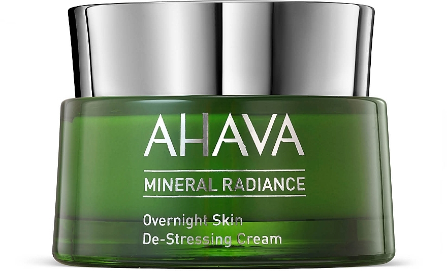 Nährende und beruhigende Anti-Aging Nachtcreme - Ahava Mineral Radiance Overnight De-Stressing Cream — Bild N1