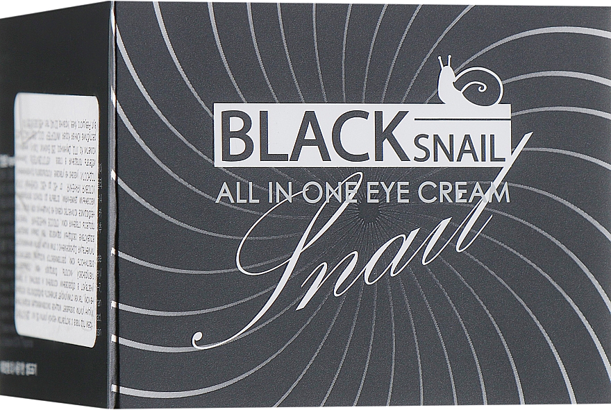 Augencreme mit schwarzem Schneckenmucin - FarmStay All-In-One Black Snail Eye Cream — Bild N1