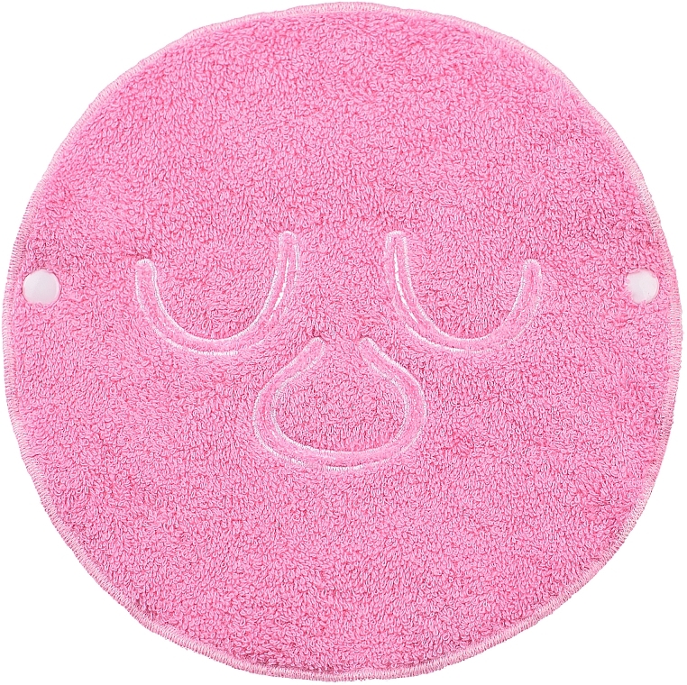 Gesichtstuch für kosmetische Eingriffe rosa Towel Mask - MAKEUP Facial Spa Cold & Hot Compress Pink — Bild N1