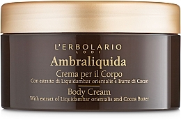 Parfümierte Körpercreme Helle Ambra - L'Erbolario Ambraliquida Crema Per Il Corpo — Bild N2