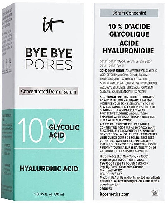 Serum mit Glykolsäure - It Cosmetics Bye Bye Pores Glycolic Acid Serum — Bild N2