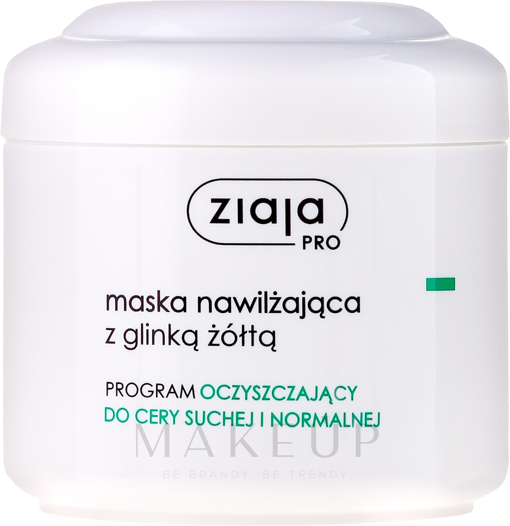 Feuchtigkeitsspendende Gesichtsmaske - Ziaja Pro Moisturizing Mask with Yellow Clay — Bild 200 ml