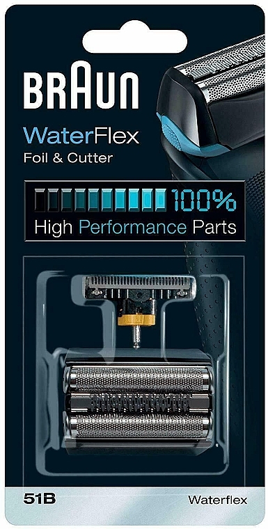 Austauschbare elektrische Rasierköpfe - Braun WaterFlex Foil & Cutter 51B — Bild N1
