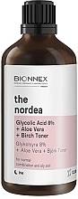 Düfte, Parfümerie und Kosmetik Gesichtstoner - Bionnex The Nordea Glycolic Acid %8 + Aloe Vera + Birch Toner