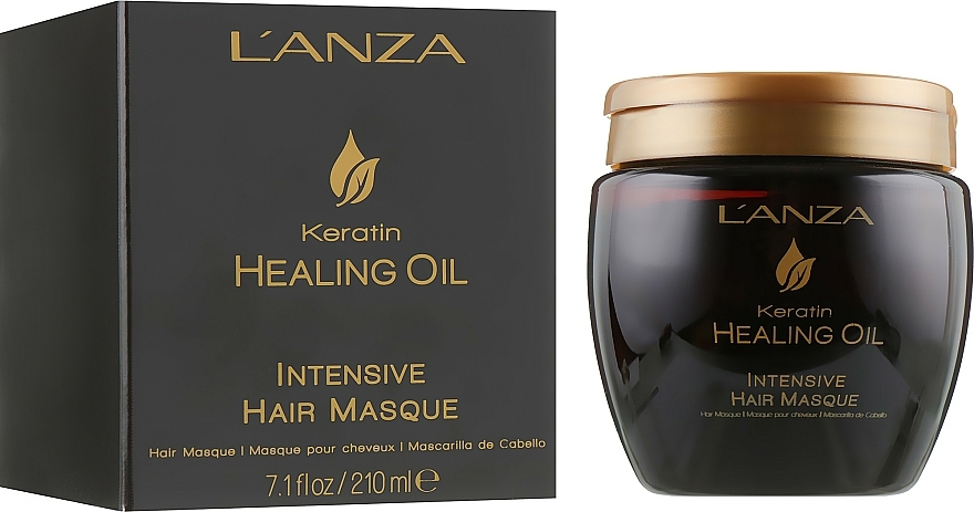 Intensiv pflegende Haarmaske mit Keratin - L'anza Keratin Healing Oil Intesive Hair Masque — Bild N2