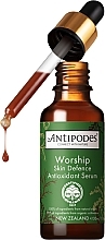 Düfte, Parfümerie und Kosmetik Antioxidatives Gesichtsserum - Antipodes Worship Skin Defence Antioxidant Serum