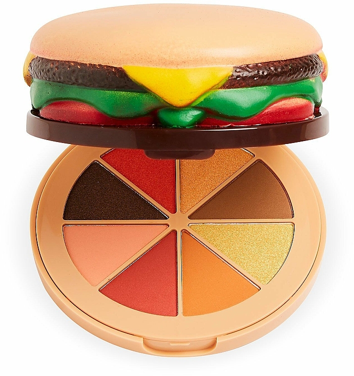 Lidschatten-Palette mit 8 Farben - I Heart Revolution Tasty Burger Eyeshadow Palette — Bild N5