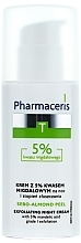 Exfolierende Nachtcreme mit 5% Mandelsäure - Pharmaceris T Sebo-Almond-Peel Exfoliting Night Cream — Bild N2