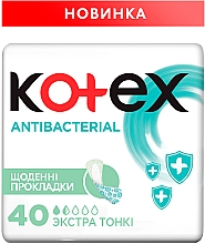 Slipeinlagen 40 St. - Kotex Antibac Extra Thin — Bild N2