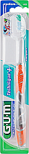 Düfte, Parfümerie und Kosmetik Zahnbürste mittel orange Technique+ - G.U.M Medium Compact Toothbrush