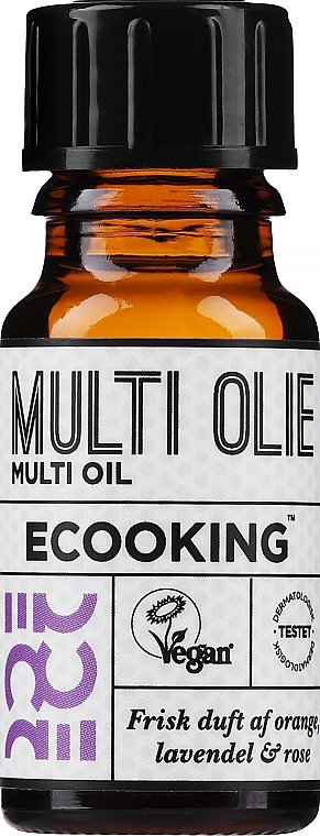 GESCHENK! Multifunktionales Bio-Öl mit Lavendel- und Orangenduft - Ecooking Multi Oil (Mini)  — Bild N2
