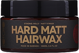 Düfte, Parfümerie und Kosmetik Fixierendes Haarwachs mit Matt-Effekt - Waterclouds Hard Matt Wax