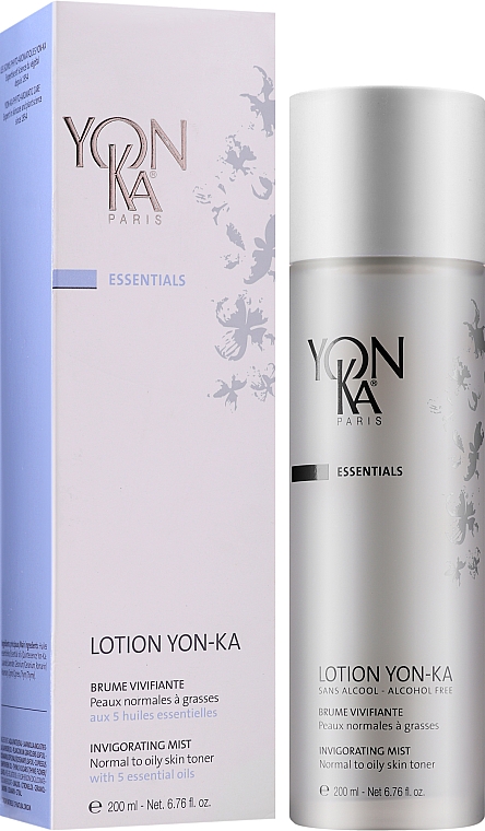 Belebender und erfrischender Gesichtslotion-Nebel für normale bis fettige Haut - Yon-ka Essentials Lotion — Bild N2