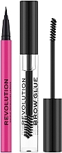 Set, 2 Produkte - Makeup Revolution Eye & Brow Icons Gift Set — Bild N2