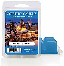 Düfte, Parfümerie und Kosmetik Duftwachs Christmas Market - Country Candle Christmas Market Wax Melts