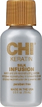 Düfte, Parfümerie und Kosmetik Flüssige Seide für das Haar - CHI Keratin Silk Infusion (Mini)