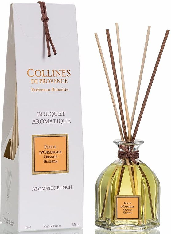 Aroma-Diffusor mit Duftstäbchen Orangenblüte - Collines de Provence Bouquet Aromatique Orange Blossom — Bild N1