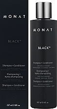 2in1 Shampoo und Conditioner für Männer - Monat Black 2-In-1 Shampoo + Conditioner — Bild N2
