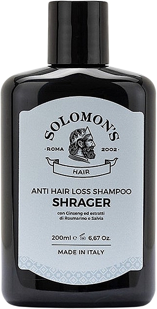 Shampoo gegen Haarausfall - Solomon's Anti Hair Loss Shampoo Shrager — Bild N1