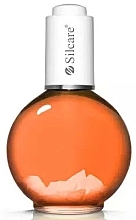 Düfte, Parfümerie und Kosmetik Nagel- und Nagelhautöl - Silcare Mango Orange With Shells Nail & Cuticle Oil