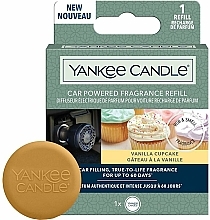 Duftstein für Autoduftanhänger - Yankee Candle Car Powered Fragrance Vanilla Cupcake (Refill) — Bild N1