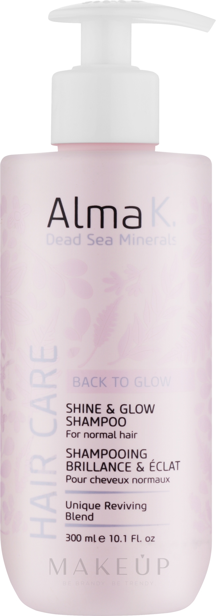 Haarshampoo für mehr Glanz - Alma K. Hair Care Shine & Glow Shampoo — Bild 300 ml