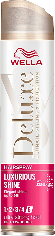 Haarspray für mehr Glanz Ultra starker Halt - Wella Deluxe Luxurious Shine Ultra Strong Hold — Bild N1