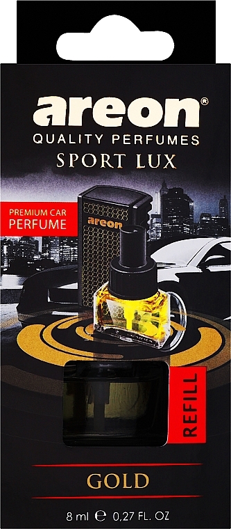 Luxus-Autoparfüm - Areon Car Sport Lux Gold Refill (Refill)  — Bild N1