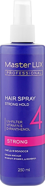 Haarlack starker Halt - Master LUX Professional Strong Hair Spray — Bild N1