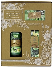 Set - The English Soap Company Anniversary Collection Lily Of The Valley Hand And Body Gift Box (soap/190g + h/cr/75ml + h/wash/500ml) — Bild N1