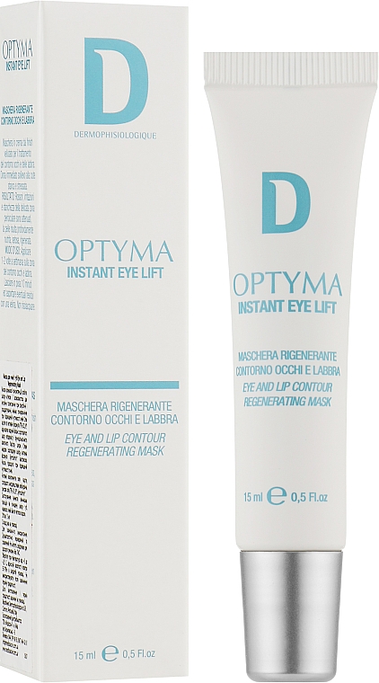 Revitalisierende Augen- und Lippenmaske - Dermophisiologique Optyma Instant Eye And Lip Regenerating Mask — Bild N2