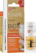 Düfte, Parfümerie und Kosmetik Öl für Nagelhaut und Nägel - Eveline Cosmetics Nail Therapy Professional Vegan Bioterapia Olive