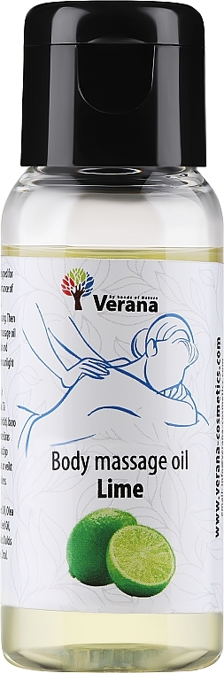 Körpermassageöl Lime - Verana Body Massage Oil  — Bild N1