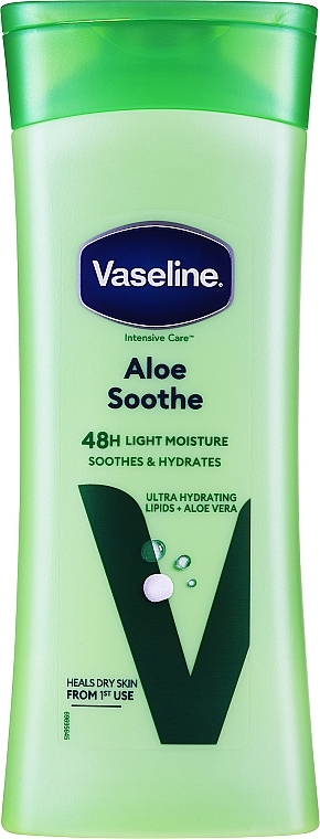 Beruhigende Körperlotion - Vaseline Intensive Care Aloe Soothe Lotion — Bild N2