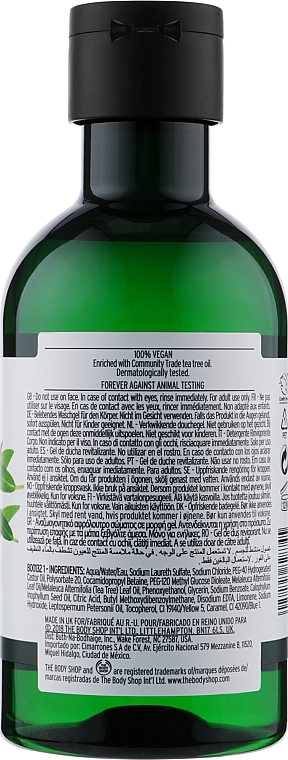 Duschgel mit Teebaum - The Body Shop Tea Tree Skin Clearing Body Wash — Bild N2