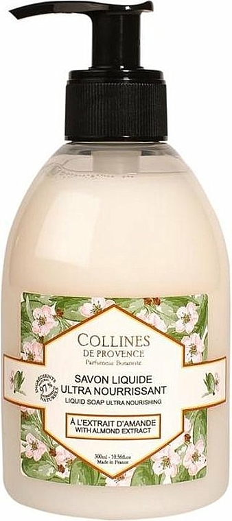 Flüssige Handseife mit Mandelextrakt - Collines De Provence Liquid Soap Ultra Nourishing — Bild N1