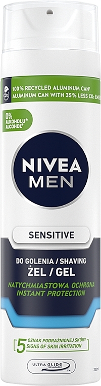 Beruhigendes Rasiergel - NIVEA MEN Active Comfort System Shaving Gel
