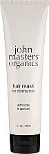 Haarmaske für normales Haar mit Rose und Aprikose - John Masters Organics Hair Mask For Normal Hair with Rose & Apricot — Bild N1