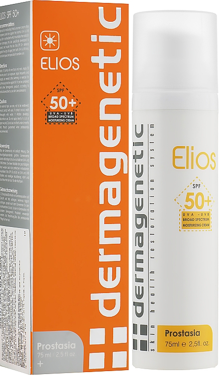 Sonnenschutzcreme SPF50 - Dermagenetic Sunscreen Elios SPF50 3in1 UVA/UVB Cream — Bild N2