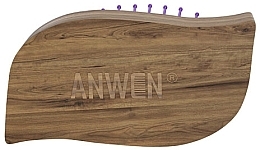 Mini-Haarbürste aus Holz - Anwen  — Bild N1