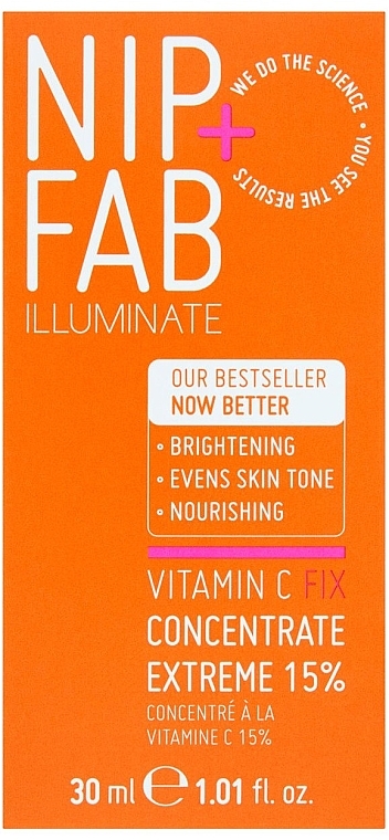 Gesichtskonzentrat mit Vitamin C 15% - NIP+FAB Vitamin C Fix Concentrate Extreme 15% — Bild N2