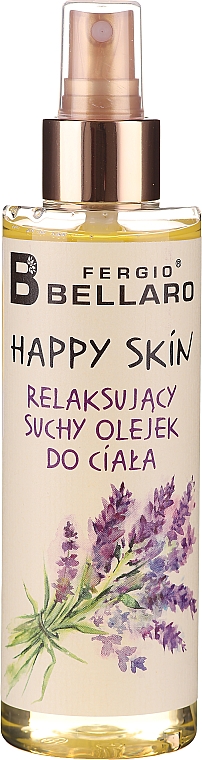 Entspannendes Trockenöl für den Körper - Fergio Bellaro Happy Skin Body Oil — Bild N1