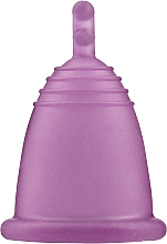 Düfte, Parfümerie und Kosmetik Menstruationstasse Größe M violett - MeLuna Soft Menstrual Cup Stem