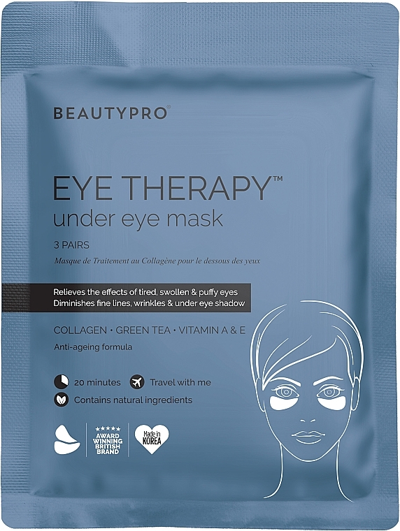 Augenpatsches mit Kollagen - BeautyPro Collagen Mask Eye Therapy — Bild N1