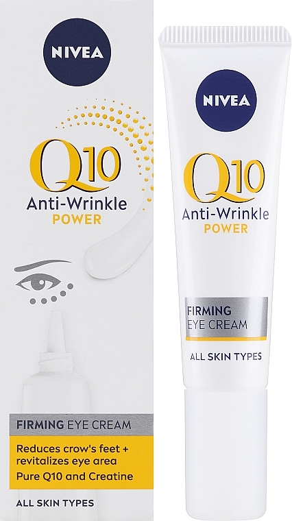 Anti-Falten Augencreme - NIVEA Visage Anti Wrinkle Q10 Plus Eye Cream — Bild N5